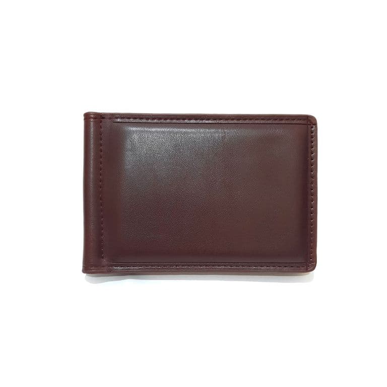 Money Clip Portatarjetas Billetera Pavez / De Hombre Cafe TALLA UNICA