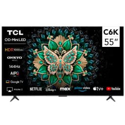 Smart TV 55" 4K QLED Mini LED 55C6K