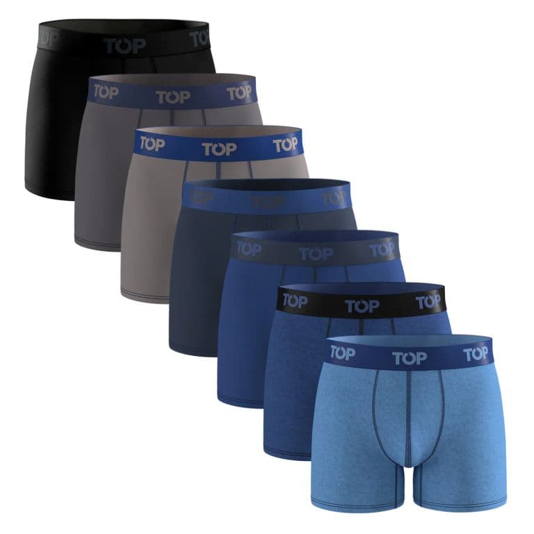 Boxer Medio Algodon Pack 7 C9 Multicolor L