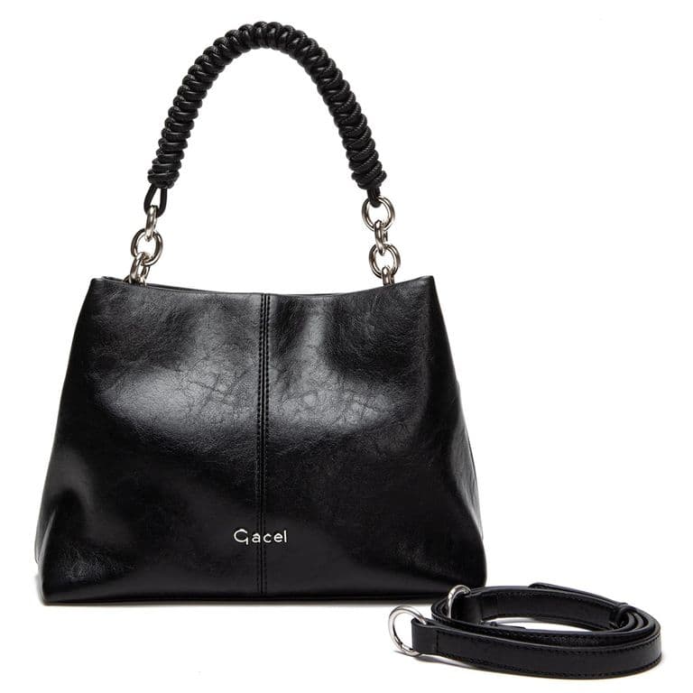 Cartera mujer negro bandolera grande Negro TALLA UNICA
