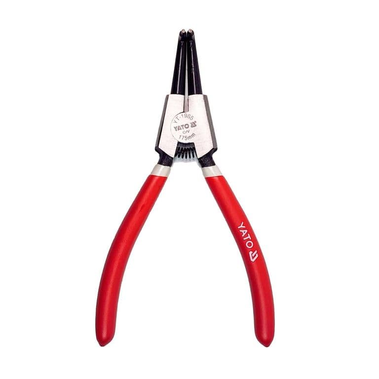Alicate Anillo Seeger YT-2141 Externo Curvo 175mm CrV