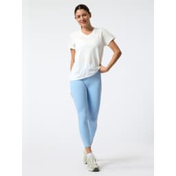 Polera V Neck Ali Rec Blanca Mujer Blanco S