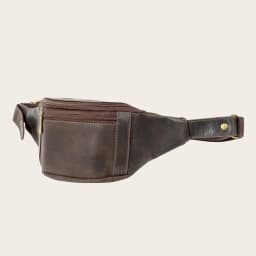 Banano de Cuero Unisex Isla de Pascua - Cafe Oscuro Cafe TALLA UNICA