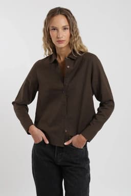 Blusa manga larga Lucy Cafe XL