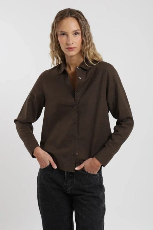 Blusa manga larga Lucy Cafe XL