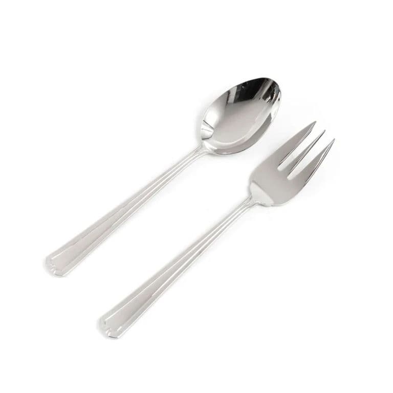 Set Tenedor y Cuchara Servir 2 pzs Oxford
