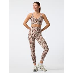 Calza Ankle Emma Aloe Estampado Mujer Blanco L