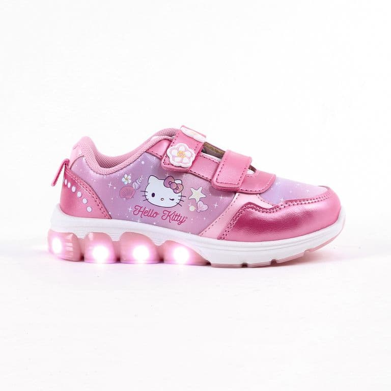 Zapatilla Luces Nina Marina Rosado Rosa 24