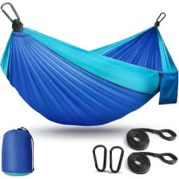 Hamaca Compacta Azul camping outdoor hogar