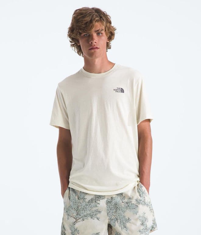 Polera Escape The City Regular Short Sleeve T Hombre Blanco Blanco XL