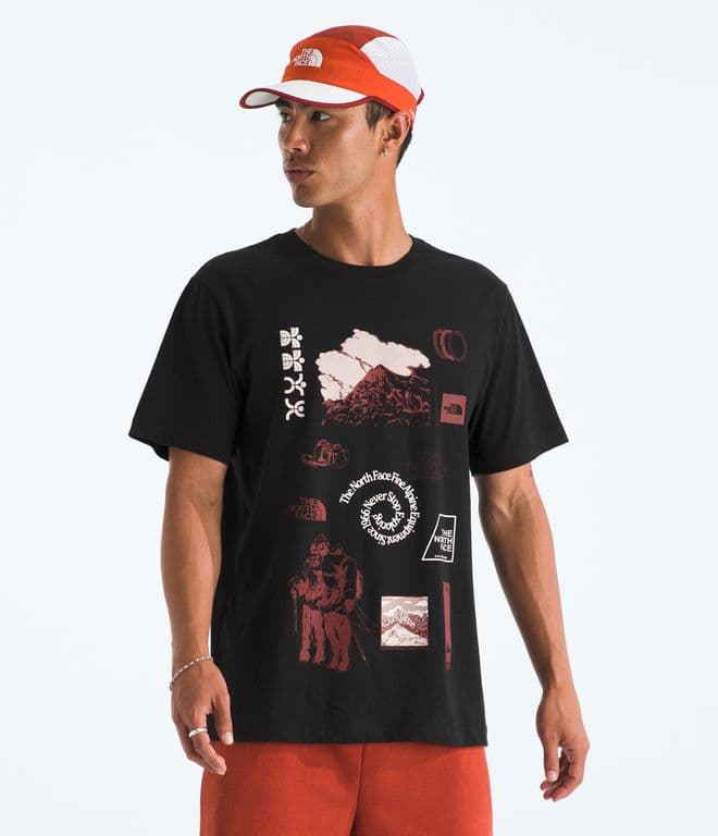 Polera Indigo Illusion Regular Hombre Negro M