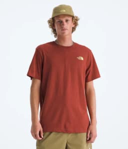 Polera Escape The City Regular Short Sleeve T Hombre Rojo Rojo L