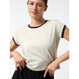Polera Lina Aloe Gris Mujer Gris Claro XS