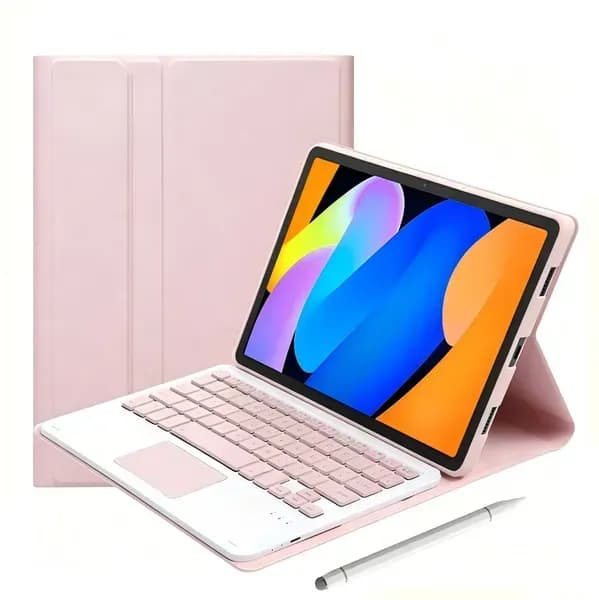 Tablet Pad 11 2025 8+128GB 11" WIFI 2.5K-Gris+Teclado Rosa+Lapiz tactil