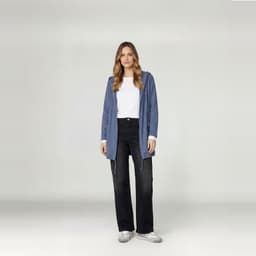 Spolverino Mujer Serena Azul Lineatre Azul M