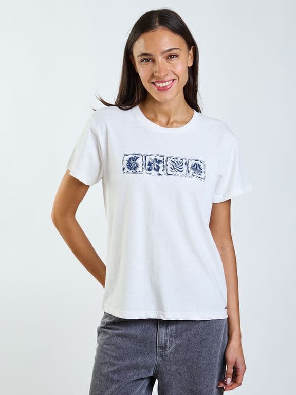 Polera MC Noma Blanco Mujer Blanco M