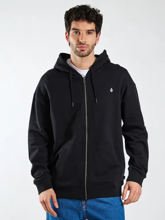 Poleron FZ Obsidian Negro Hombre Negro XL