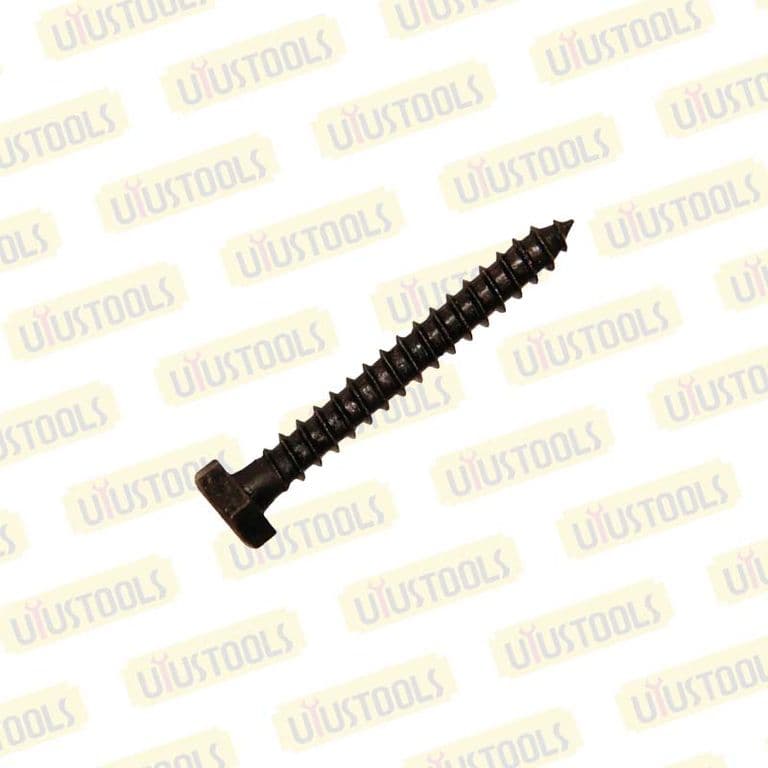 TORNILLO TIRAFONDO NEGRO 1/4" x 2" 200UN/SET UYU