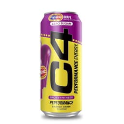 ENERGETICA C4 PERFORMANCE ENERGY 473 ML GRAPE POPSICLE UVA
