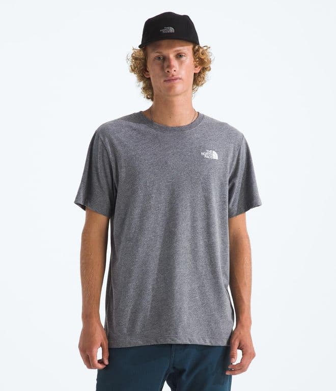 Polera Sunlit Summit Regular Hombre Gris L