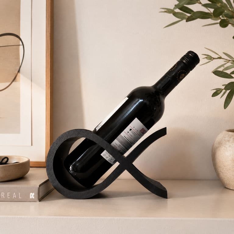 Soporte de Botellas Vino - Moderno Elegante