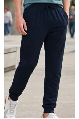 Pantalon Buzo Lol@s Algodon Sin Forro Polar 213 Azul Marino 16