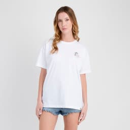 POLERA MANGA CORTA OG VINTAGE BLANCO