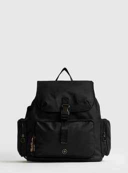 Mochila Mujer Urban Engomada Negro TALLA UNICA