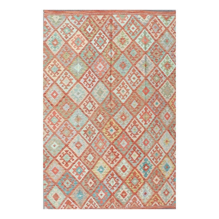 Alfombra Lana, Kelim Kashkuli 2.90 x 2.00 mts. 0108