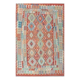 Alfombra Lana, Kelim Kashkuli 3.10 x 2.00 mts. 0051