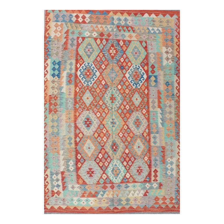 Alfombra Lana, Kelim Kashkuli 3.10 x 2.00 mts. 0051