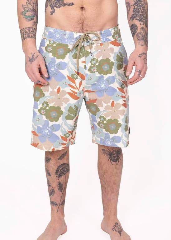 Traje De Bano Surf Hombre Celeste Celeste S