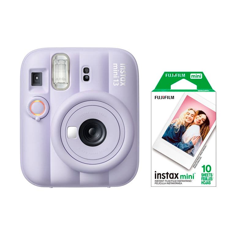 Kit Camara Instax Mini 13 Purple + Pack 10 Peliculas
