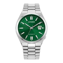 Reloj Tsuyosa NJ0150-56X Acero Plateado Automatico Verde Hombre Verde TALLA UNICA