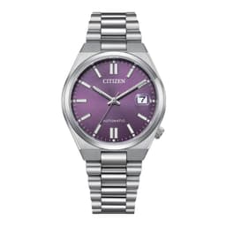 Reloj Tsuyosa NJ0200-50W Acero Plateado Automatico Morado Unisex Morado TALLA UNICA