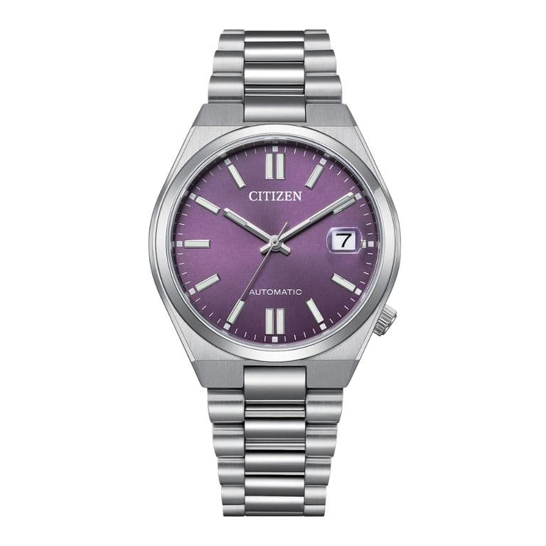 Reloj Tsuyosa NJ0200-50W Acero Plateado Automatico Morado Unisex Morado TALLA UNICA