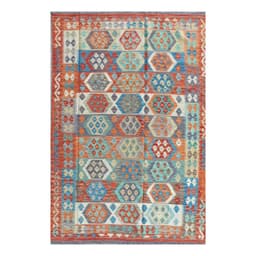 Alfombra lana kelim Kashkuli de 2.50 x 1.70 mts., 0090
