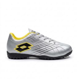 Zapato Baby Futbol Juvenil Fiore Jr TF Plateado Gris 34
