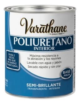 Barniz Protector Poliuretano Interior Base Agua Varathane Brochable 946 Ml Semibrillante