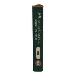 Minas Polimeras Faber Castell HB x12 0.5mm / HB