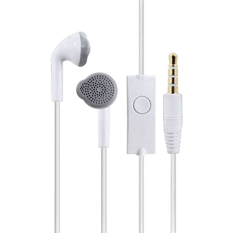Audifonos Con Cable Jack Y Microfono Fon-10018 Blanco