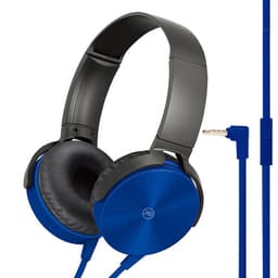 Audifonos Headband Extra Bass Con Cable Y Microfono I15 Azul