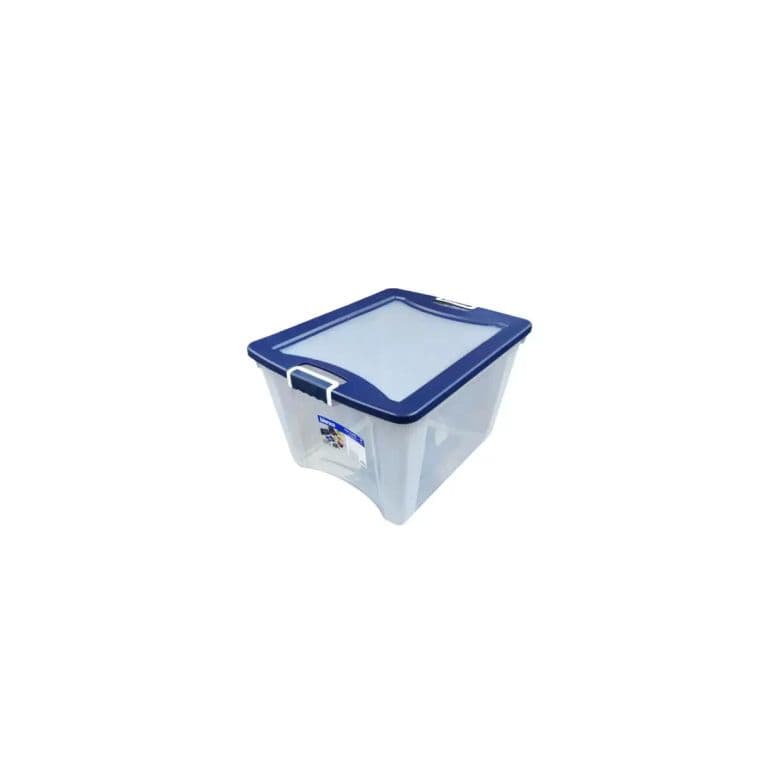 Caja Plastica Clarity con Tapa 71 L