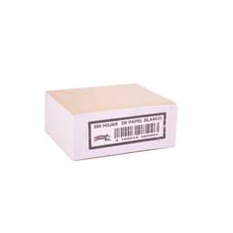Taco 9X9 cm Papel Blanco Corriente 500 Hojas