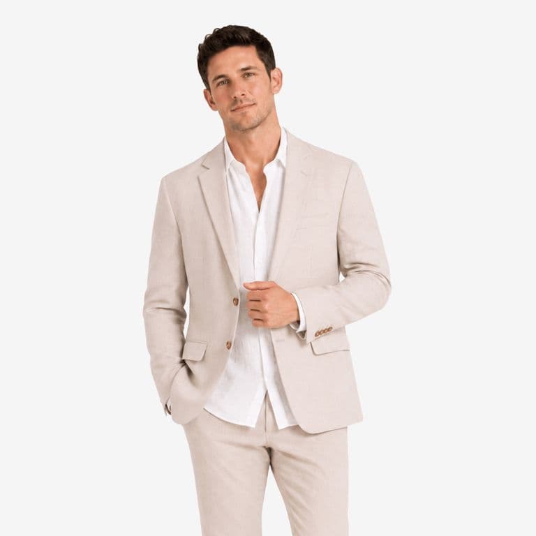Blazer 100% Lino Beige 54