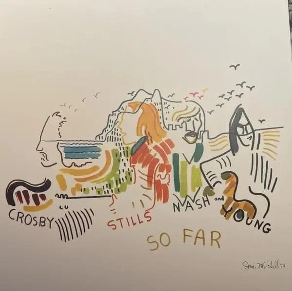 VINILO CROSBY STILLS NASH & YOUNG SO FAR 1LP