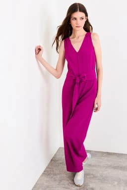 Enterito Largo Mujer Morado Morado M