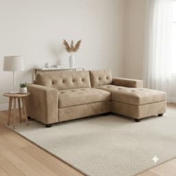 SECCIONAL DERECHO EN FELPA Beige
