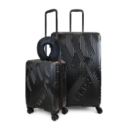 Pack 2 Maleta S+L City Scape + Almohada de Viaje Varsity Negro L