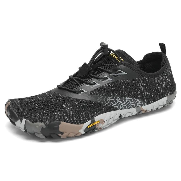 Zapatillas Barefoot Saguaro Smart 2 Deportivas Hombre Mujer Negro 44